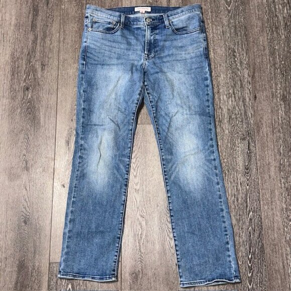 Lucky Brand Jeans Womens 10/30 Blue Denim Medium Wash Sweet N Straight Mid Rise - Picture 1 of 7